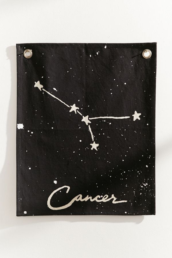 GlowInTheDark Mini Zodiac Tapestry Urban Outfitters
