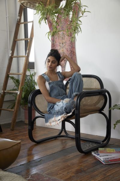 Urban Outfitters Marte Lounge Chair In Black