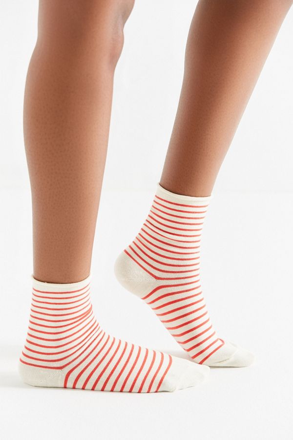 Hansel from Basel tights - nautical stripe ivory/blue main image 1