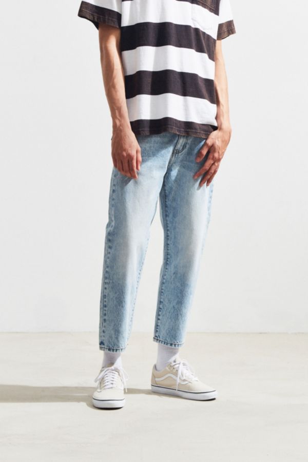 Dr. Denim Otis Light Blue Cropped Relaxed Jean | Urban Outfitters