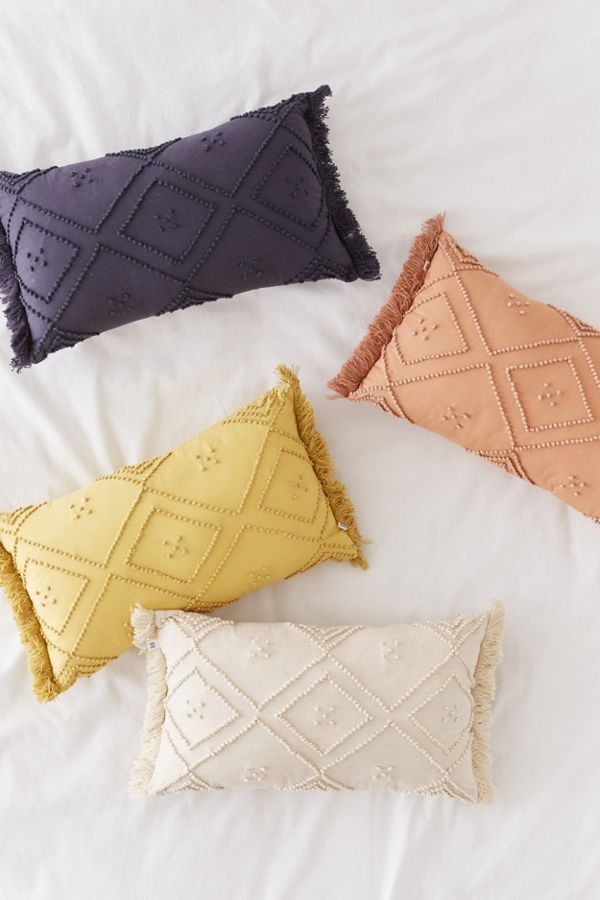 Slide View: 3: Havana Textured Bolster Pillow