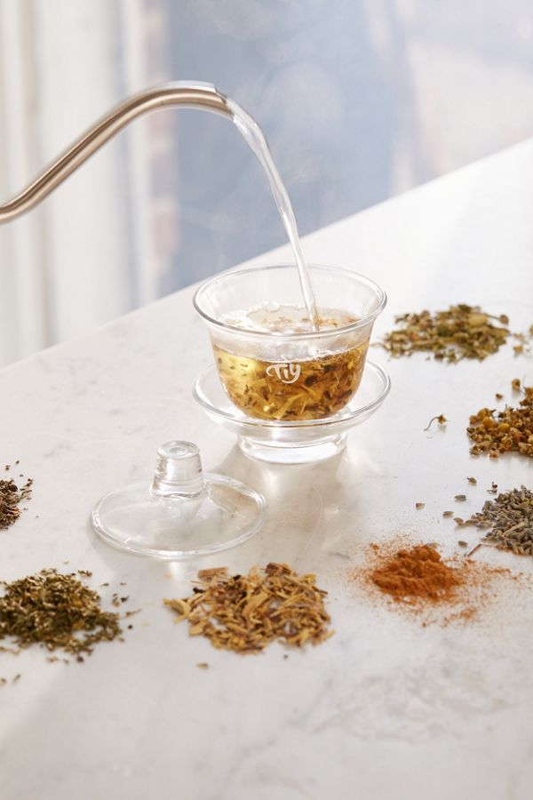 Slide View: 1: Make-Your-Own No Stress Tea + Gaiwan Kit