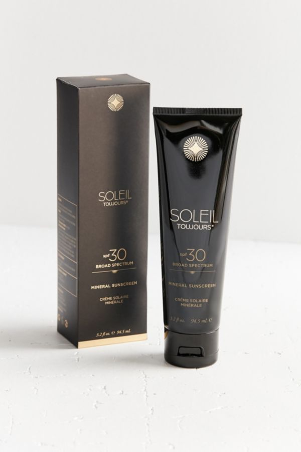 soleil toujours 100 mineral sunscreen glow spf 30
