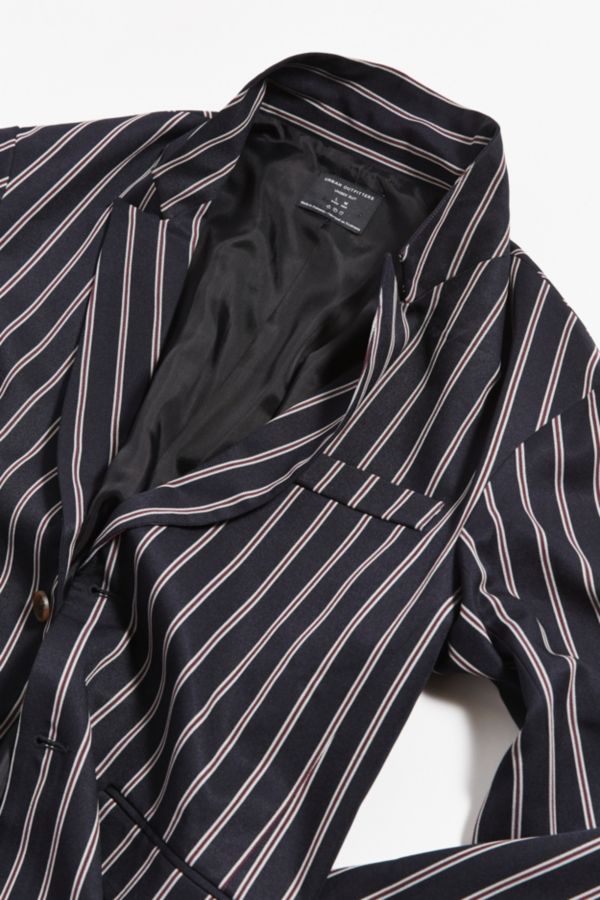 UO Preppy Stripe Blazer Jacket | Urban Outfitters