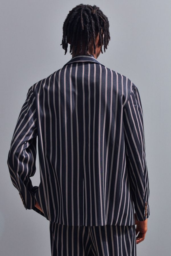 UO Preppy Stripe Blazer Jacket | Urban Outfitters