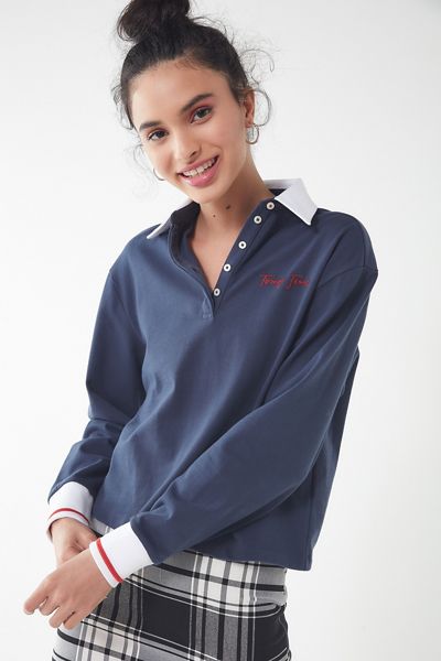 Tommy Jeans Long Sleeve Rugby Shirt