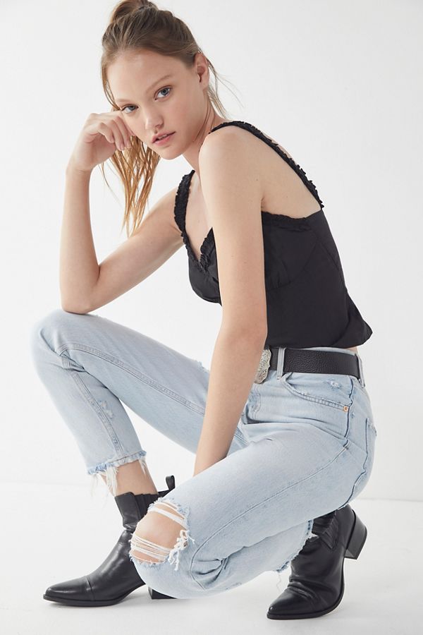 Slide View: 1: AGOLDE High-Rise Jamie Jean â Stranded