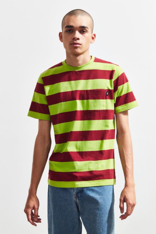 Stussy Nolan Stripe Pocket Tee | Urban Outfitters