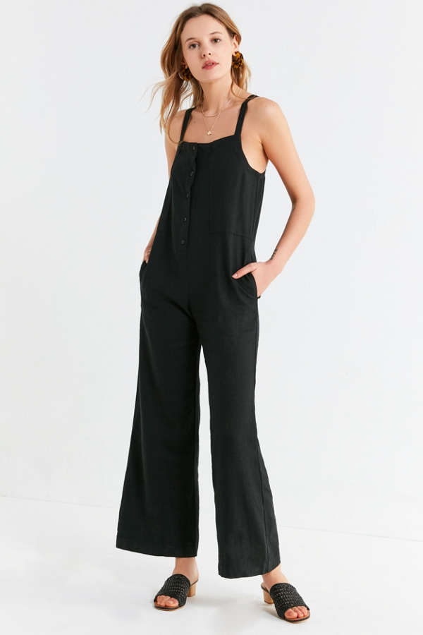 UO Eve Button-Down Overall | Urban Outfitters