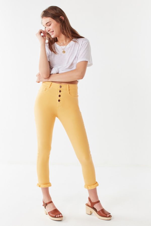 Slide View: 1: Capulet Imogen Cropped Ruffle Jean
