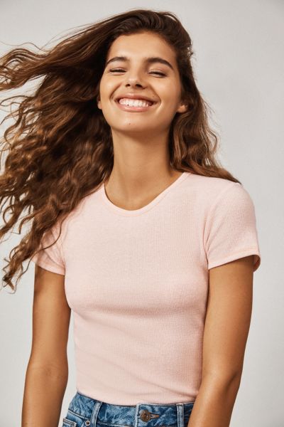 UO The Baby Ribbed Tee