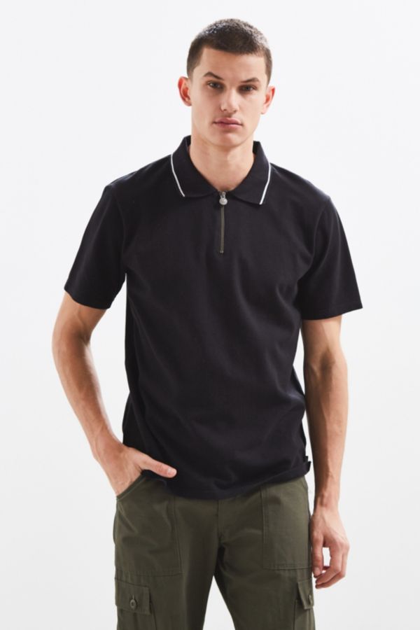 Stussy Lion Zip Polo Shirt | Urban Outfitters