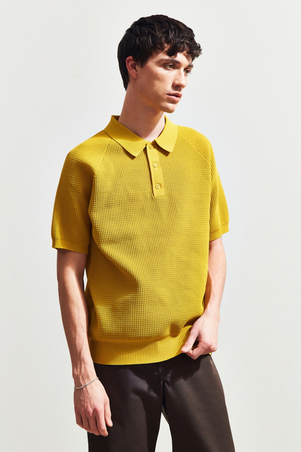 Stussy Kingston Polo Shirt Urban Outfitters