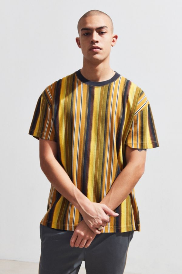 UO Dillon Verano Vertical Stripe Tee | Urban Outfitters