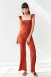 Thumbnail View 2: Lucca Couture Madelynn Polka Dot Ruffle Jumpsuit
