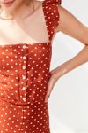 Thumbnail View 4: Lucca Couture Madelynn Polka Dot Ruffle Jumpsuit