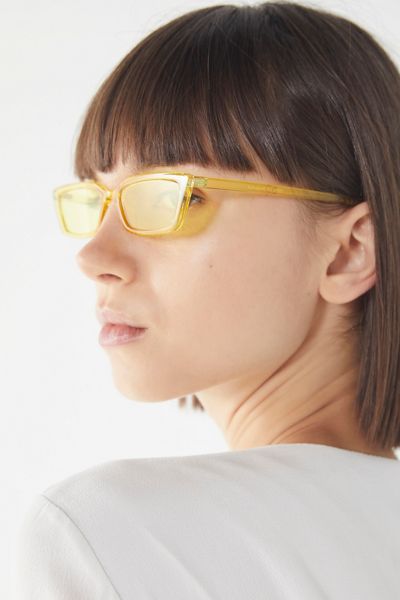 Gigi Slim Rectangle Sunglasses