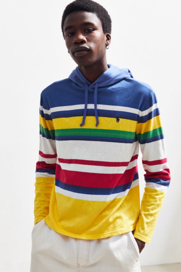 Polo Ralph Lauren Hooded Long Sleeve Tee | Urban Outfitters