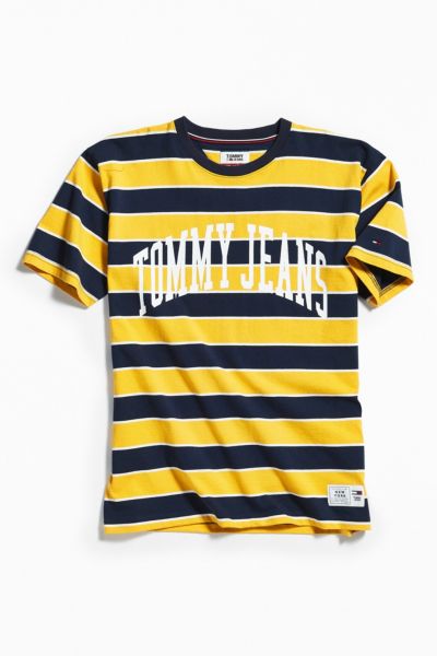 Tommy Jeans Collegiate Stripe Tee | Urban Outfitters