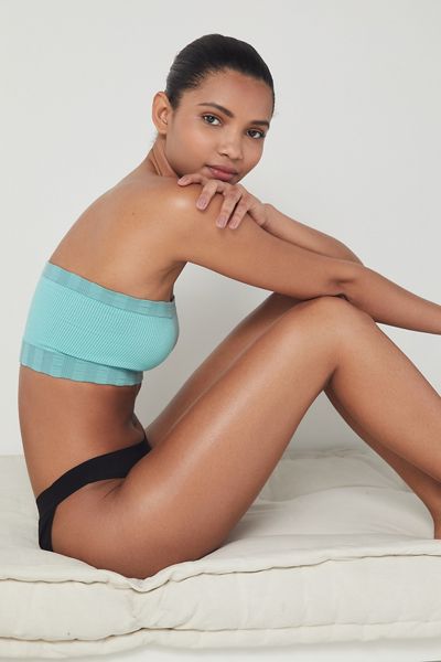 Real Seamless Ribbed Bandeau