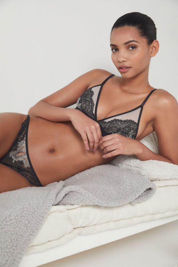 Slide View: 2: Real Galloon Lace Bikini