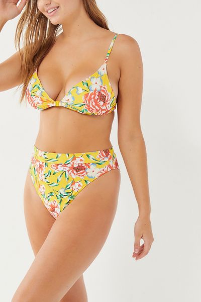 Out From Under Brazilian '80s Printed Bikini Bottom
