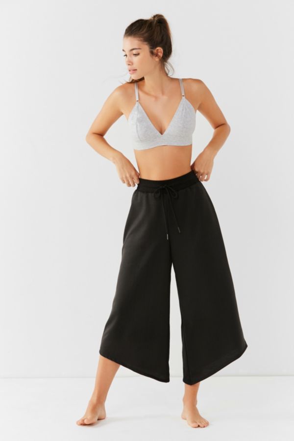 Out From Under Slant Cropped Wide Leg Pant | Urban Outfitters