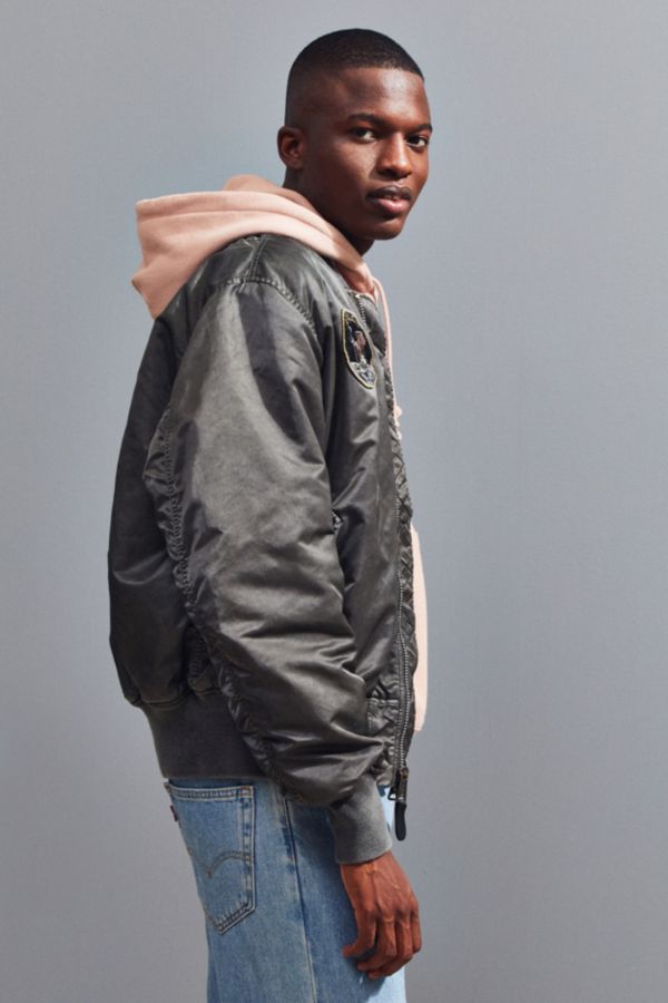 Alpha Industries MA-1 Apollo Battlewash Bomber Jacket | Urban Outfitters