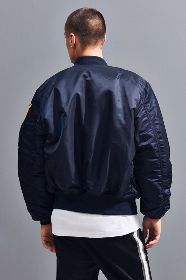 Alpha Industries MA-1 Nasa Slim Fit Bomber Jacket | Urban Outfitters