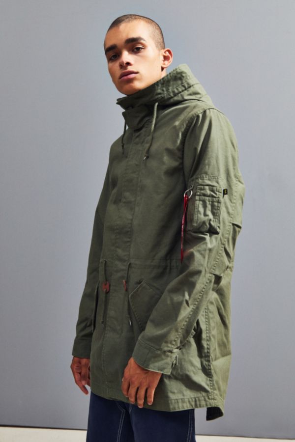 Alpha Industries M59 Fishtail Parka Coat | Urban Outfitters Canada