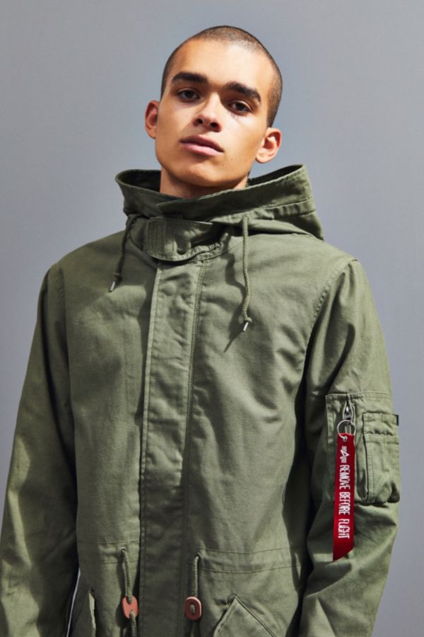 Alpha Industries M59 Fishtail Parka Coat | Urban Outfitters Canada