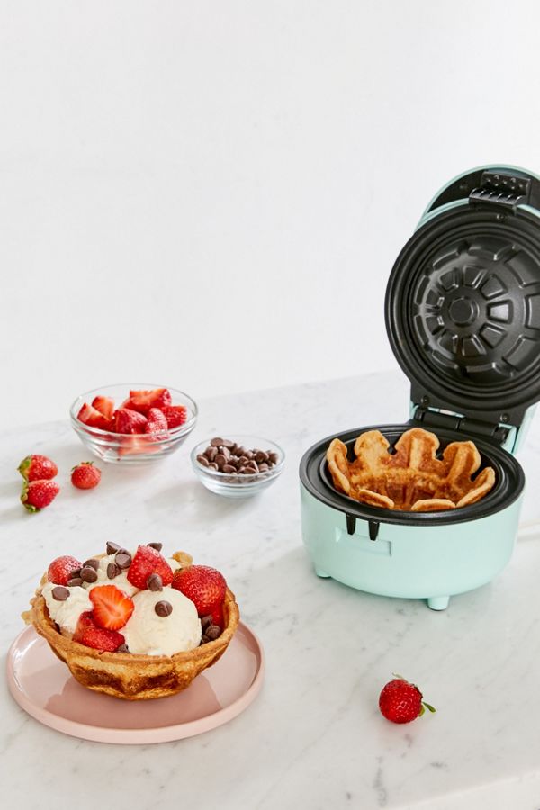 Slide View: 1: Mini Waffle Bowl Maker