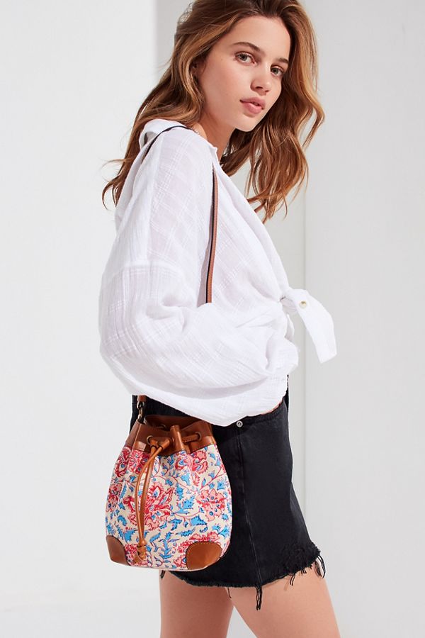 Canvas Crossbody Bucket Bag Urban Outfitters