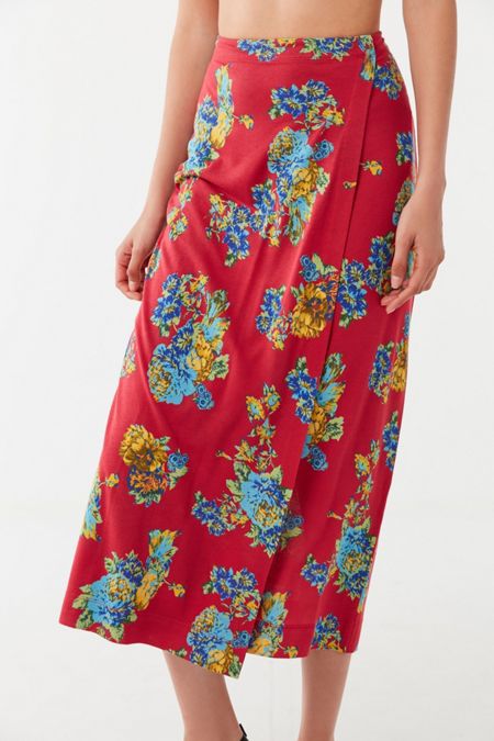 Slide View: 2: Out From Under Bambi Wrap Around Skirt