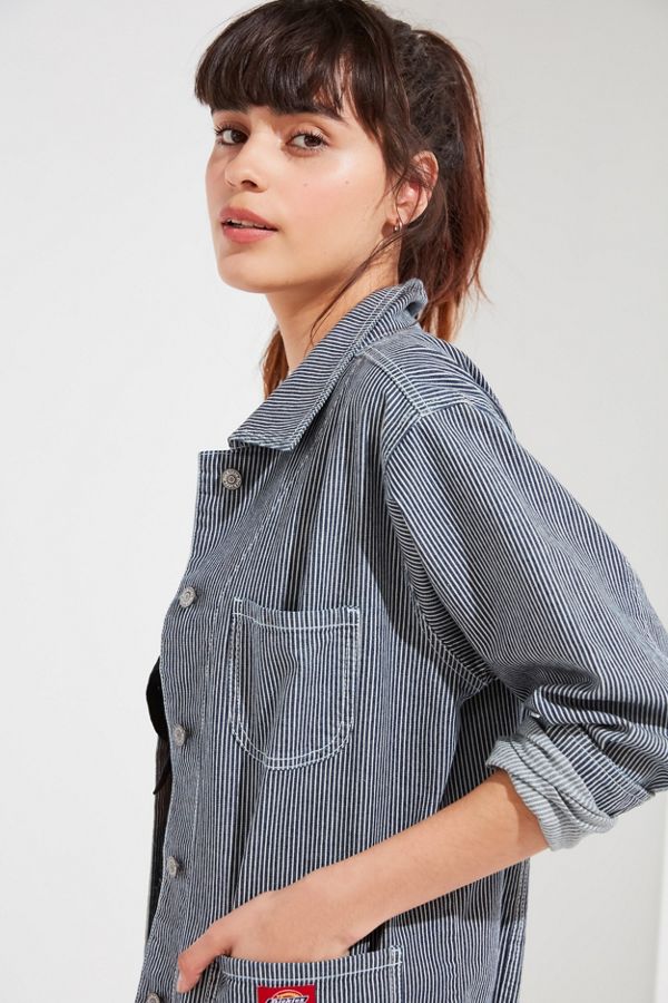 Dickies Striped Chore Jacket Urban Outfitters