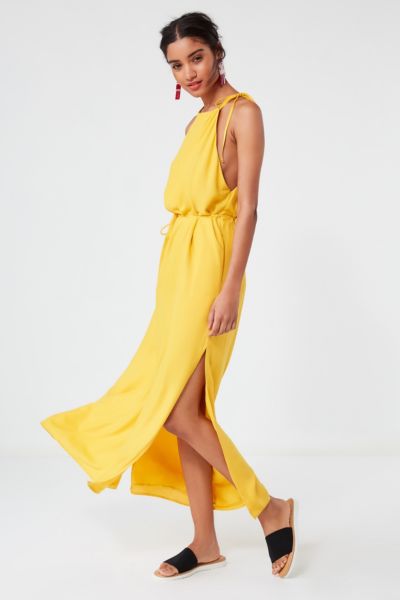 UO Blaze High-Neck Maxi Dress