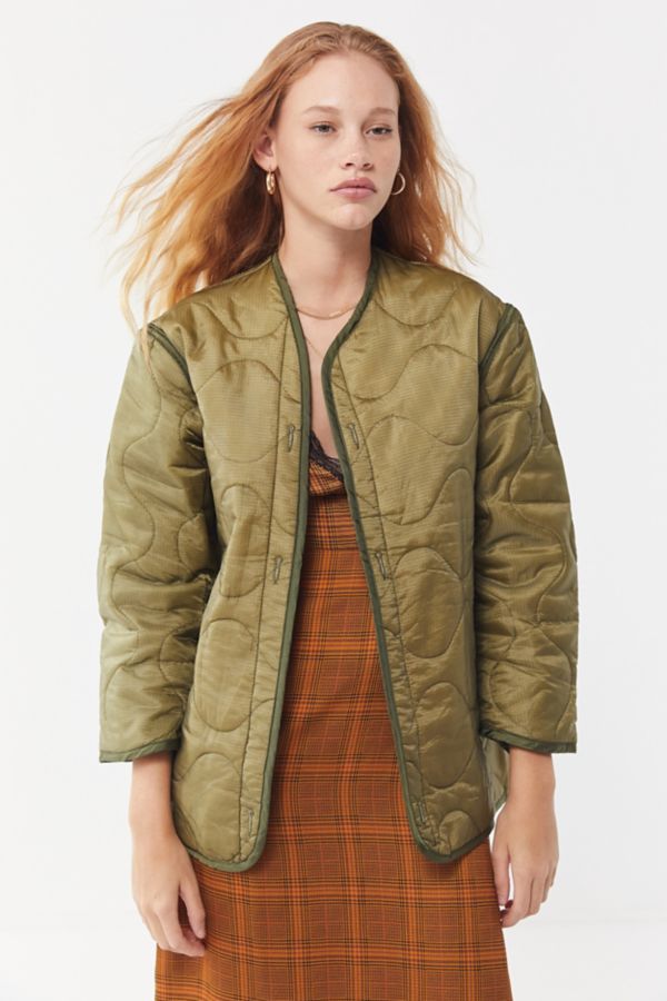 Vintage Lightweight Quilted Liner Jacket Urban Outfitters