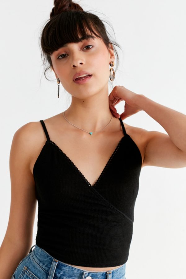 Out From Under Leah Wrap Cami | Urban Outfitters