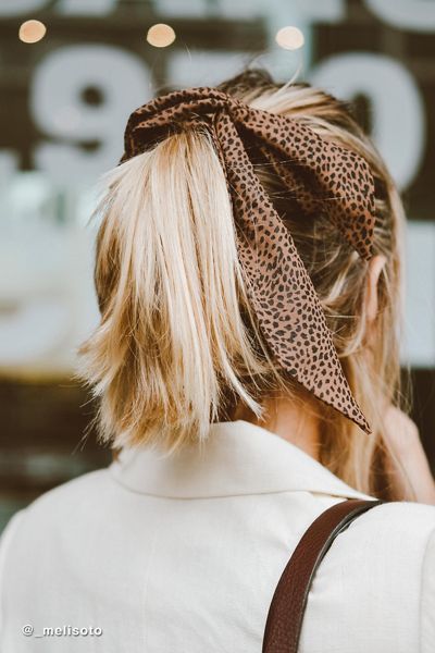 Darling Draped Bow Scrunchie