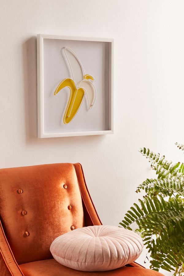 3D Banana Wall Art Urban Outfitters