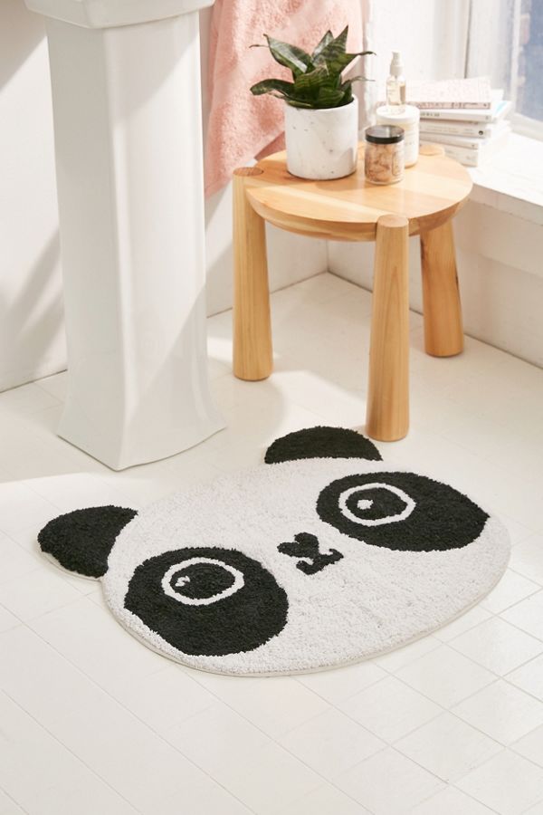 Panda Bath Mat Urban Outfitters