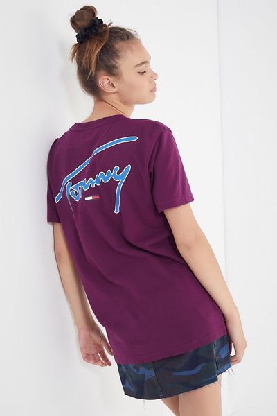 Tommy Jeans Signature Crew-Neck Tee