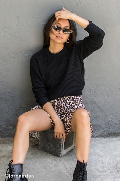 UO Andi Pullover Crew-Neck Sweater