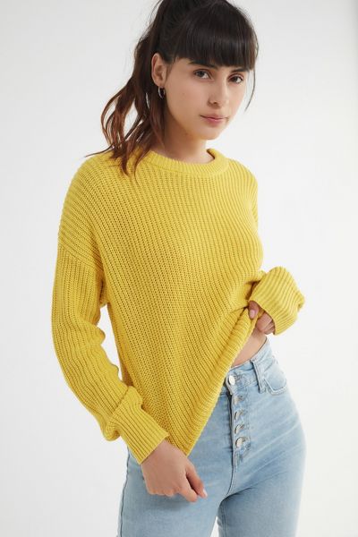 UO Andi Pullover Crew-Neck Sweater
