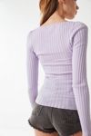 Thumbnail View 3: UO Sage Scoop-Neck Pullover Sweater