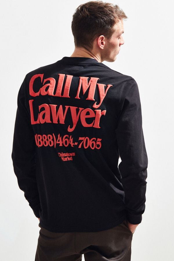 Chinatown Market Lawyers Long Sleeve Tee Urban Outfitters
