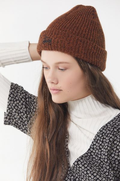 Stussy Olive Melange Beanie