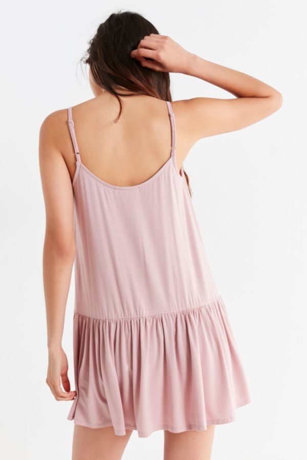 Uo Drop Waist Mini Dress Urban Outfitters 8905