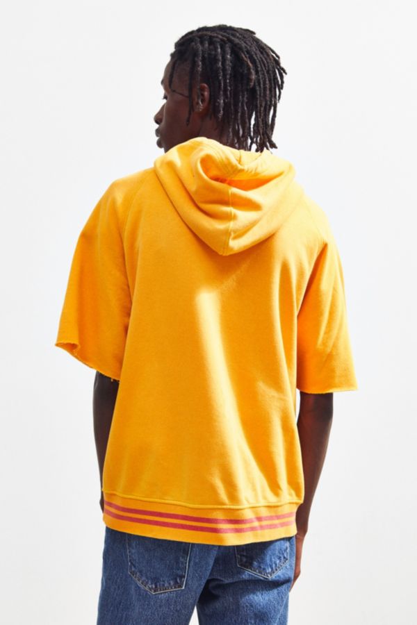UO Short Sleeve Hoodie Sweatshirt | Urban Outfitters