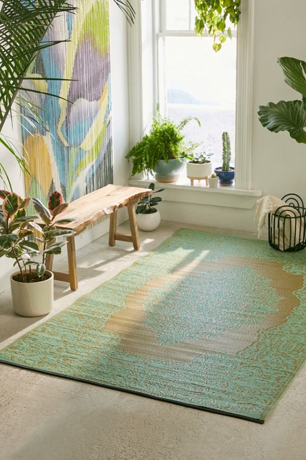 Inez Reversible Indoor/Outdoor Mat Urban Outfitters